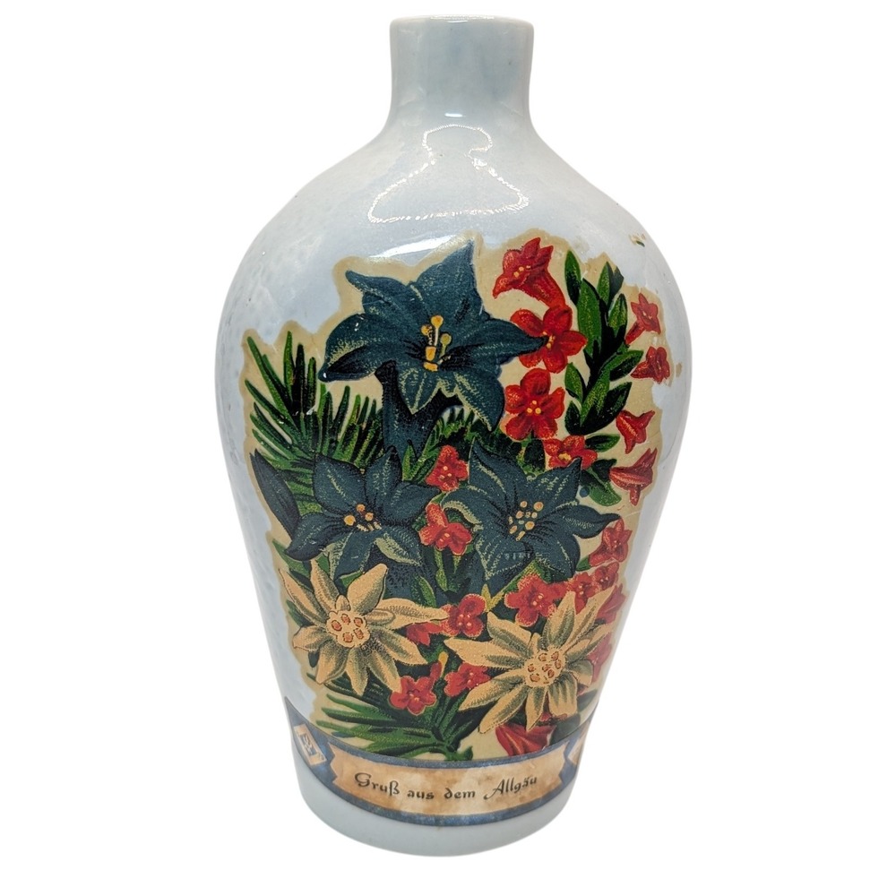 Vintage Eberhardt‎ Garantie Jug Munchen Munich Floral Design Mid Century Modern
